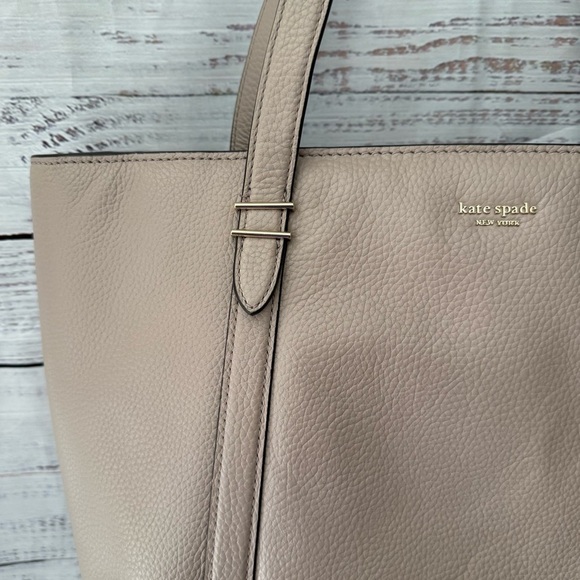 Kate Spade Rose Smoke Leather Tote - Picture 5 of 14